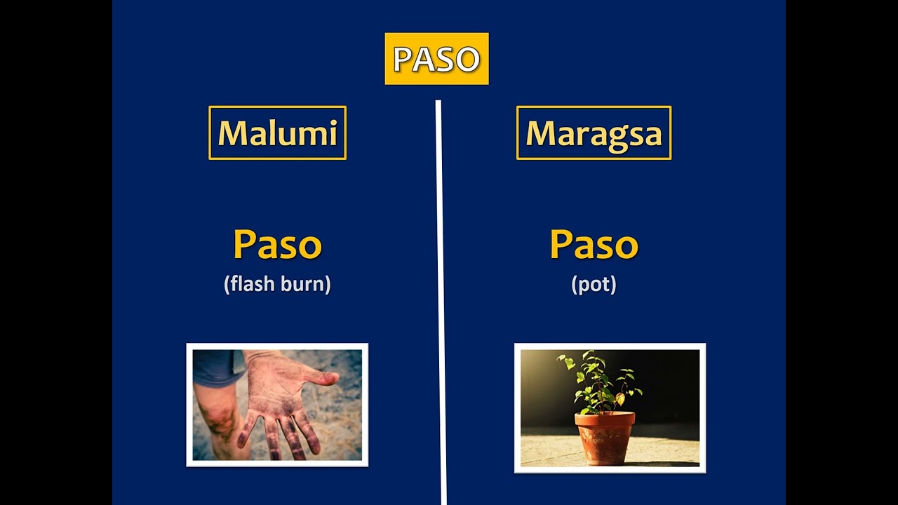 Salitang Pareho ang Baybay ngunit Iba ang Diin at kahulugan/Picture/ITutorAnj