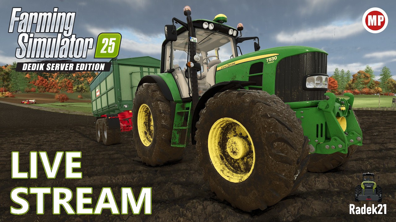 MULŤÁK S FANOUŠKY | LIVE STREAM | Farming Simulator 25 CZ/SK🔴