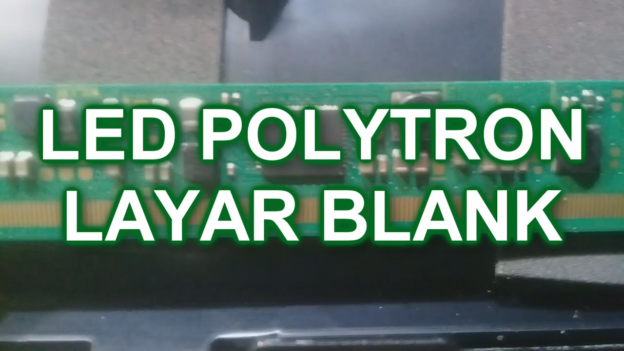 Tv Led Polytron Gambar Blank.mp4