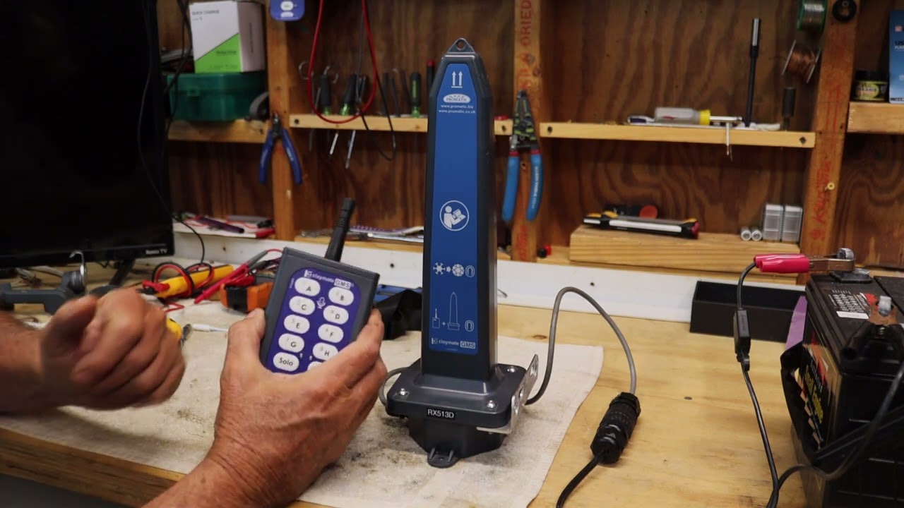 Promatic reciever programming new style RTM1