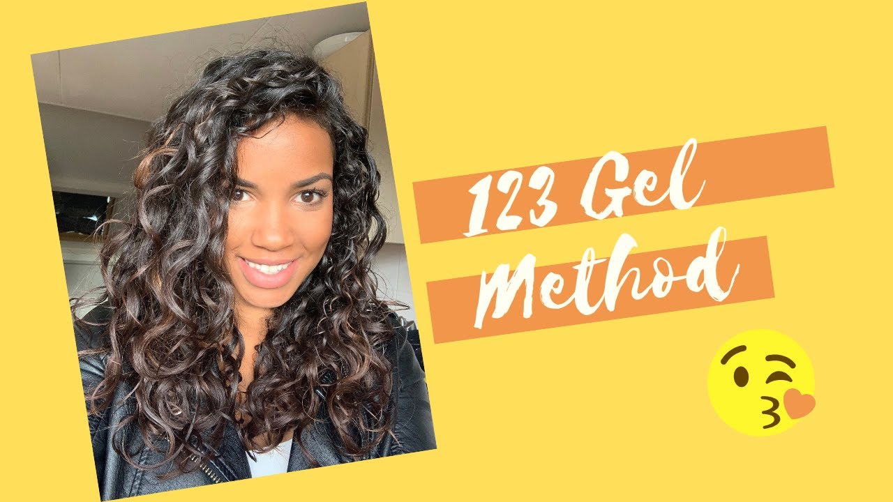 123 gel method | Curly girl method