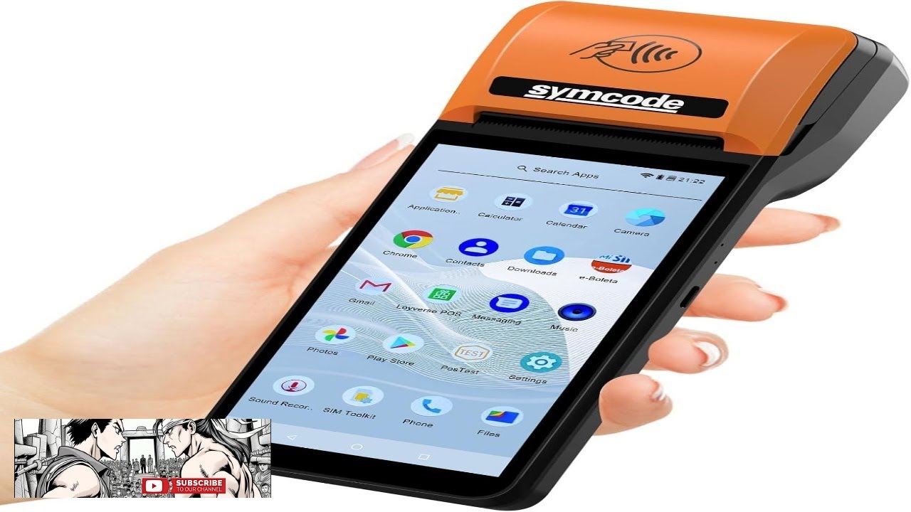 symcode POS PDA Receipt Printer 58mm High Speed Thermal Printer with Android Review