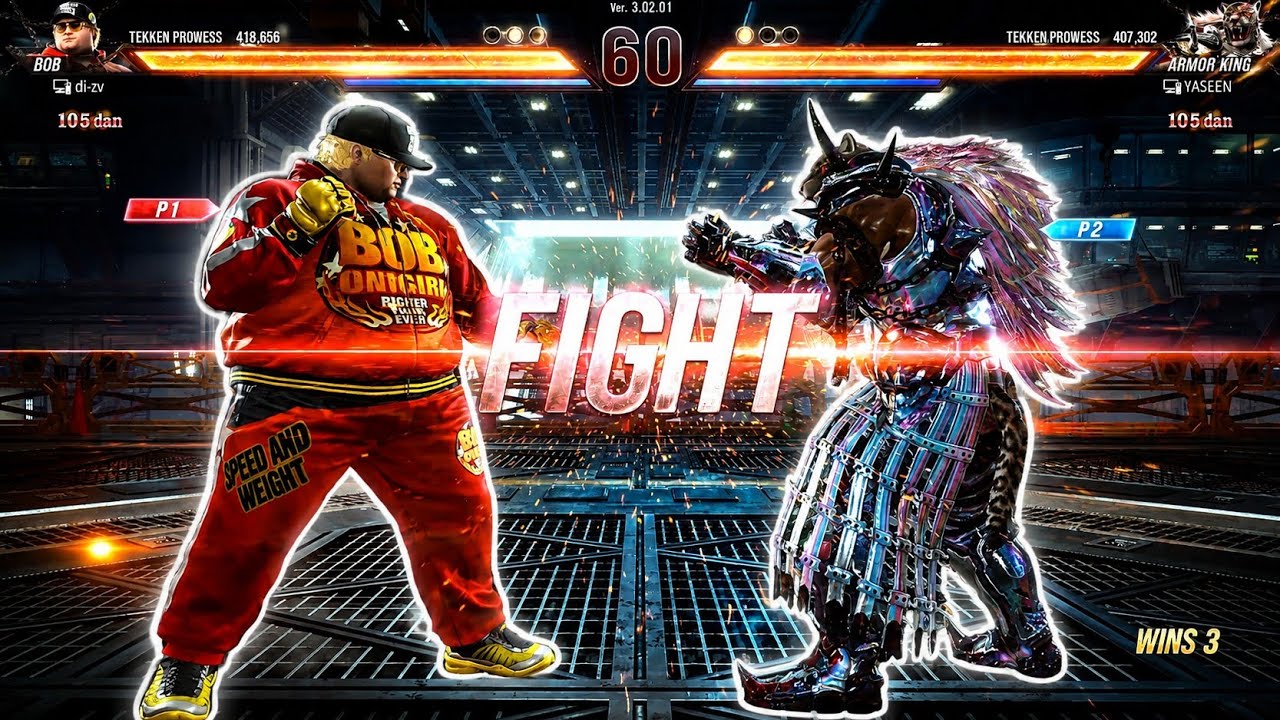 Armor King is OP Against Bob | Tekken 8