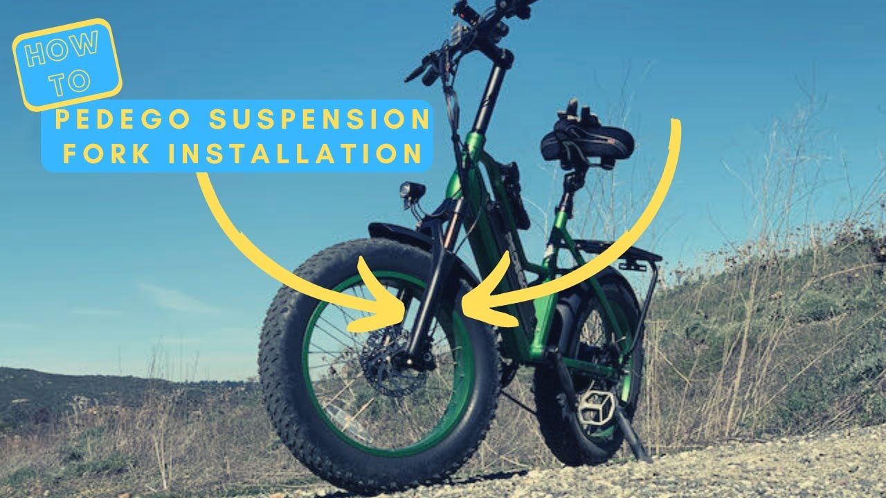 Pedego Element Suspension Fork Installation