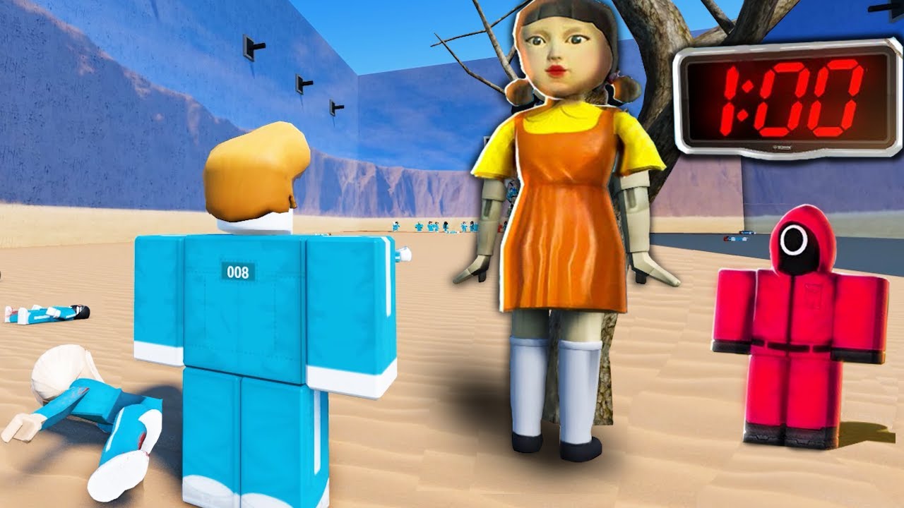 話題の「イカゲーム」を体験できるゲームが怖すぎたロブロックス【Roblox】SQUID GAME - ALL ENDINGS
