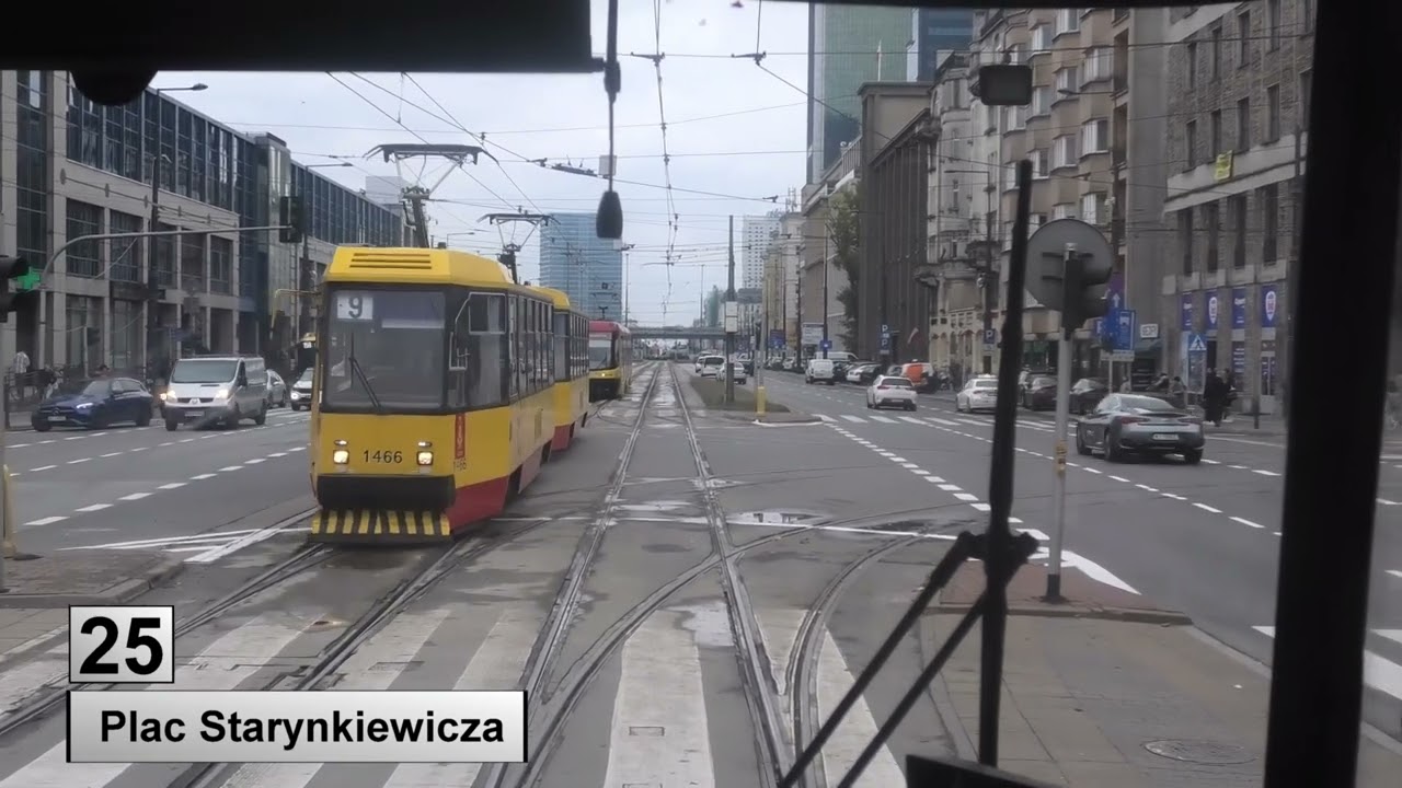 Tramwaje Warszawa 2024 Linia 25