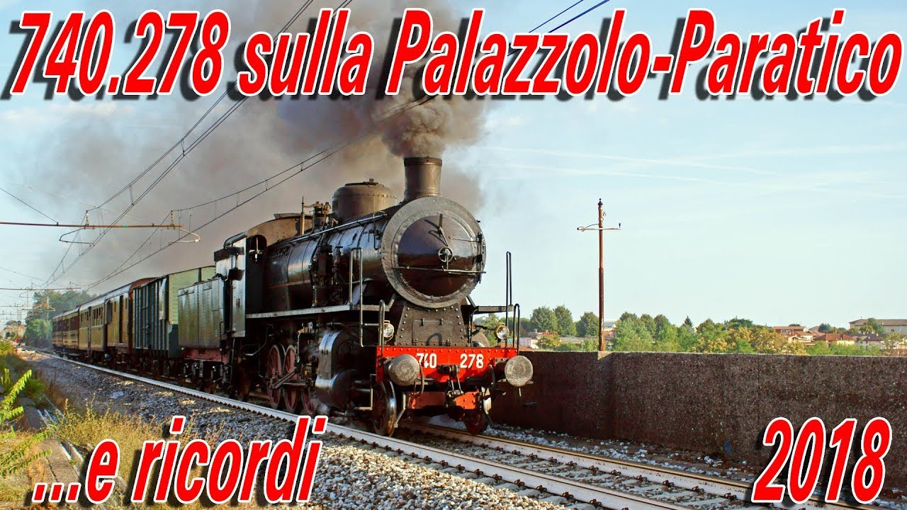 740.278 sulla Palazzolo-Paratico ...e ricordi della stazione.