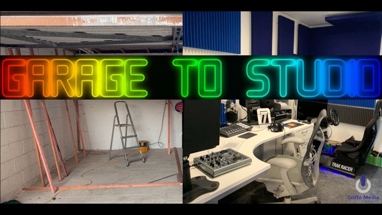 Garage to Studio Conversion - Sound Proof Recording Studio -  Griffo Media