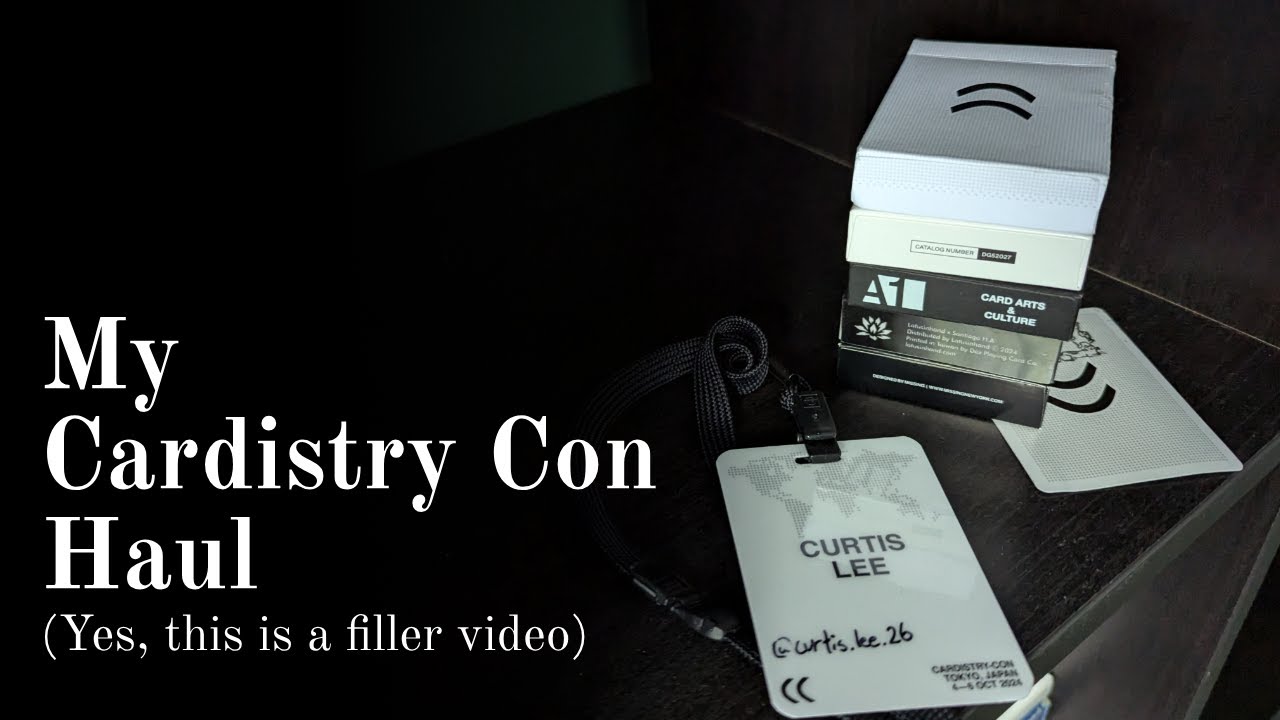 Cardistry Con 2024 Loot