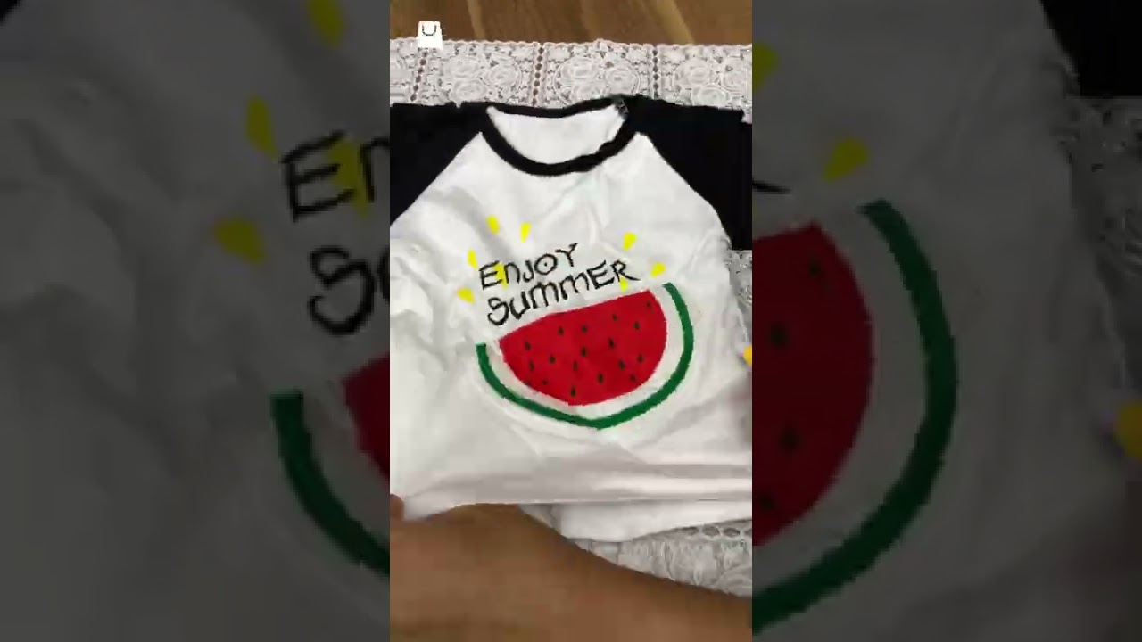 Fruit Print Baby Boy Cloth Set