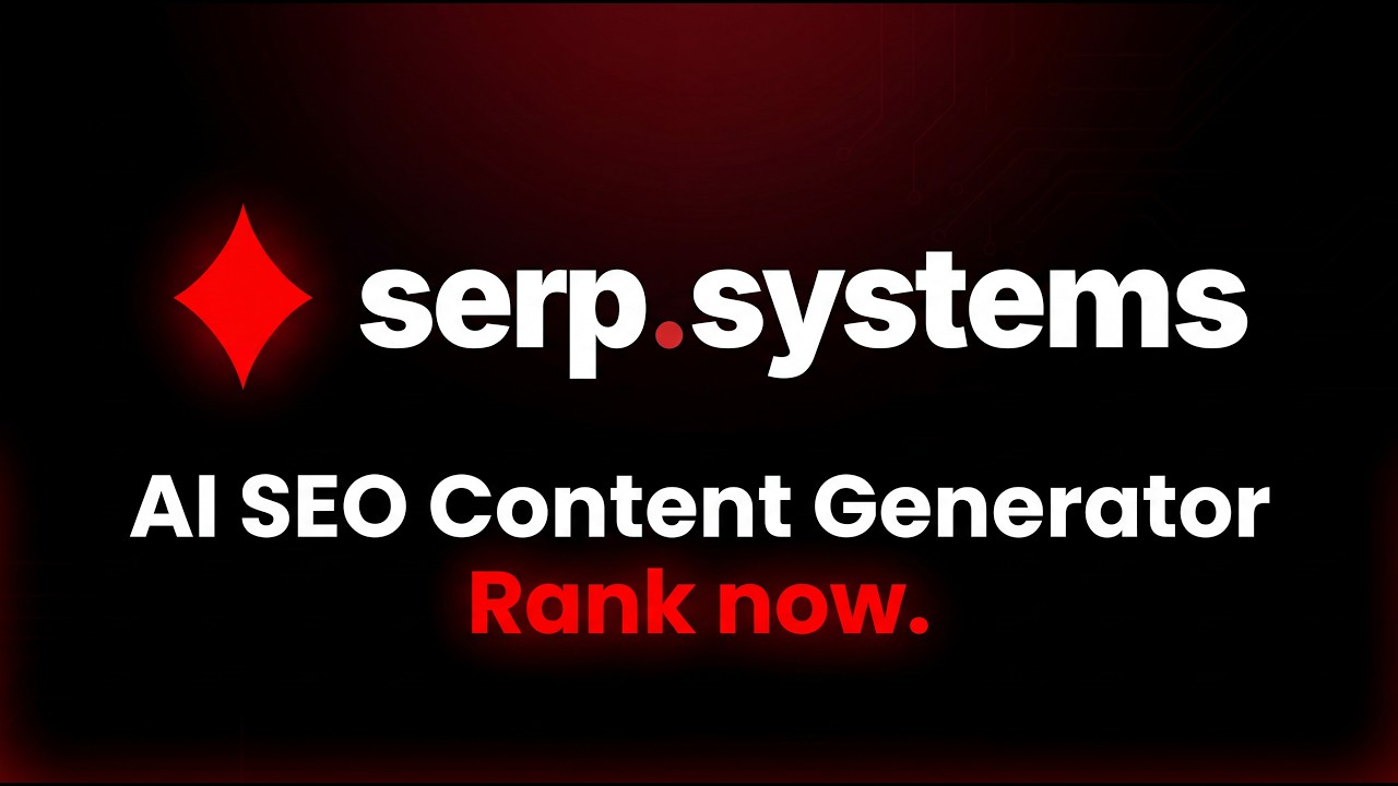 The Best AI SEO Content Generator (AutoBlog) - Rank AI Articles with serp.systems