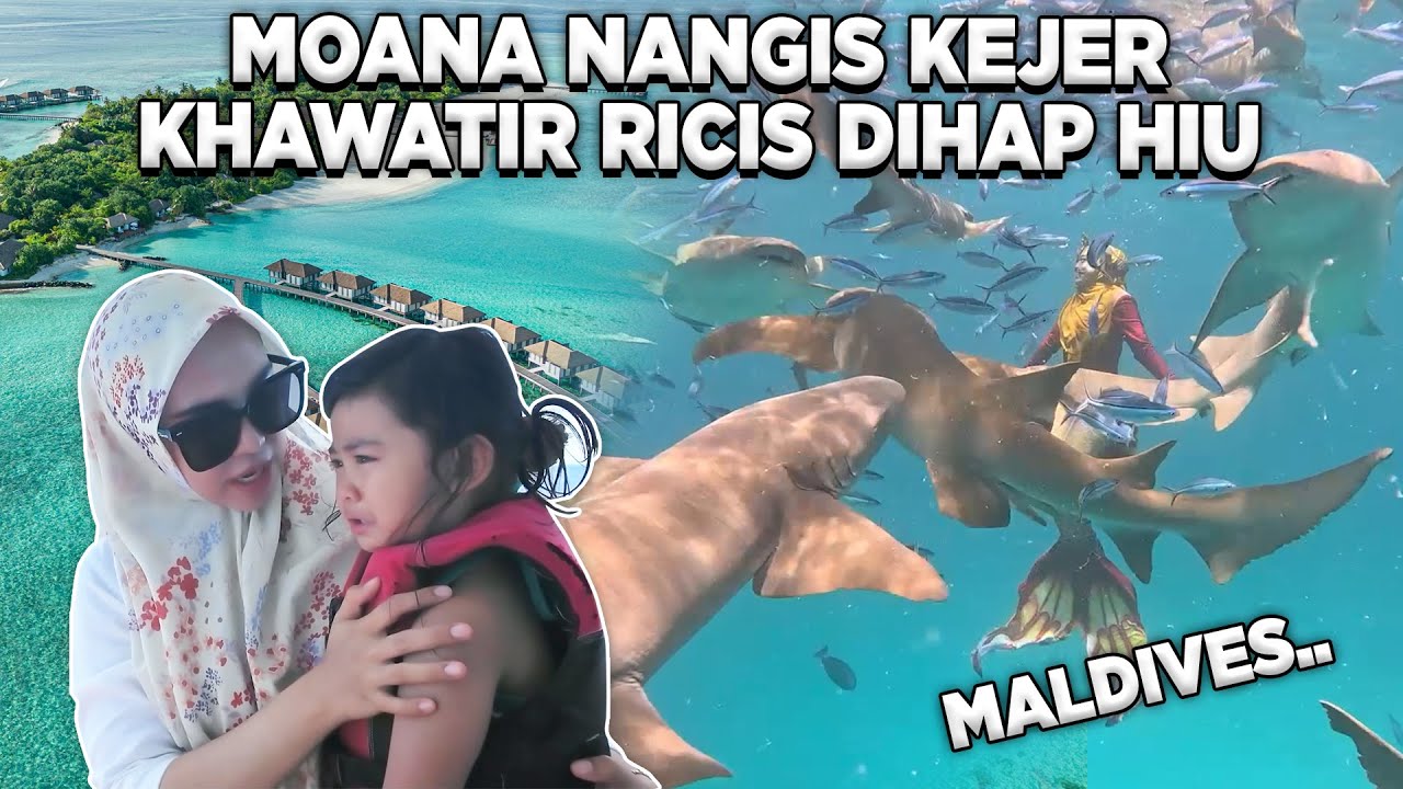 MOANA CAN'T STOP CRYING... IS IT BECAUSE RICIS IS GOING TO SWIM WITH A K*LLER SHARK?!