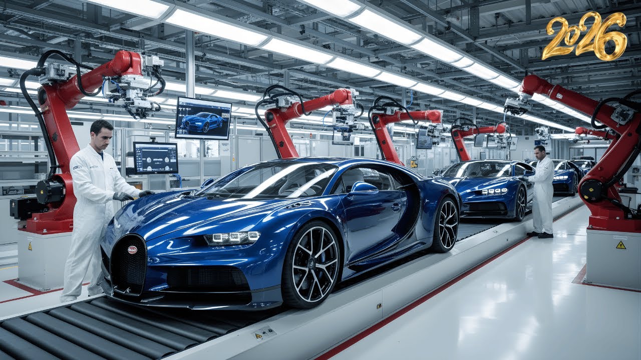 Inside Bugatti's Secret V16 Atelier: Building the Tourbillon Hypercar 2026 – Full Assembly Roar