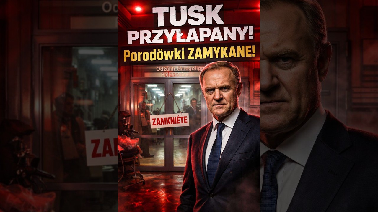 TUSK PRZYŁAPANY NA ŻYWO! Porod&oacute;wki w Lesku ZAMKNIĘTE!