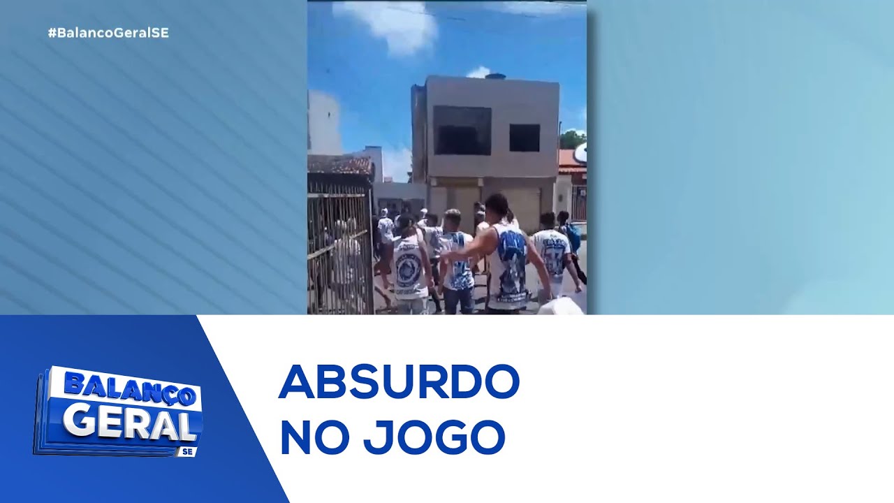 Brigas entre torcidas organizadas antes do jogo deixam 3 pessoas feridas - Balanço Geral
