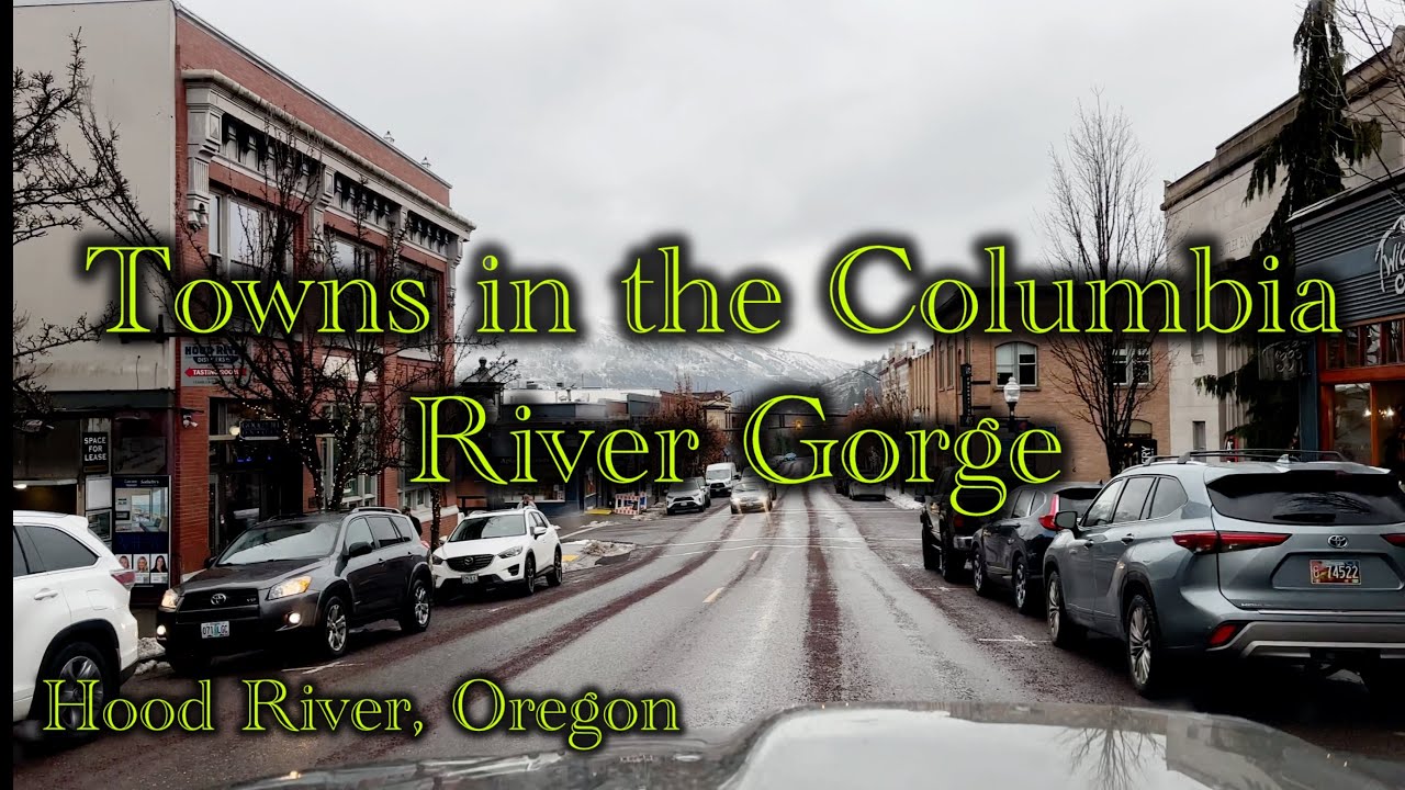 ￼￼ Driving  around, checking out the beautiful town of Hood River, Oregon ￼part 2