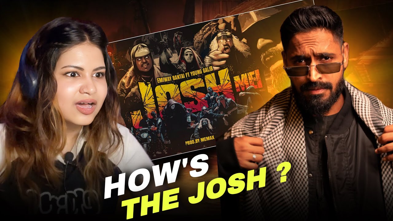 EMIWAY BANTAI X YOUNG GALIB - Josh Mein | Reaction video