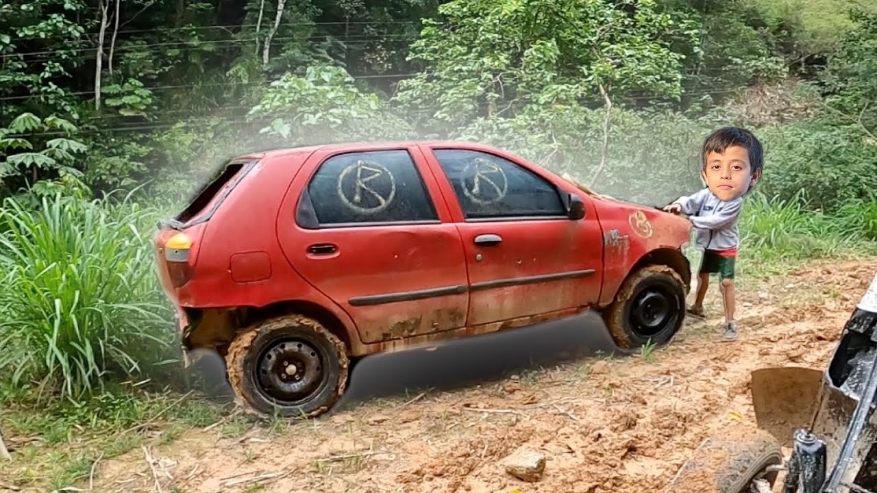 COLOCAMOS AS NOVAS RODAS E PNEUS NO PALIO.