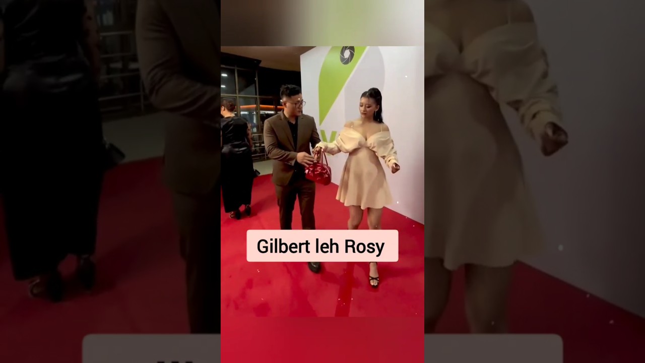 Rosy leh Gilbert red carpet-a an inlanna #mizo #film #bts #redcarpet #shorts #viral #trend