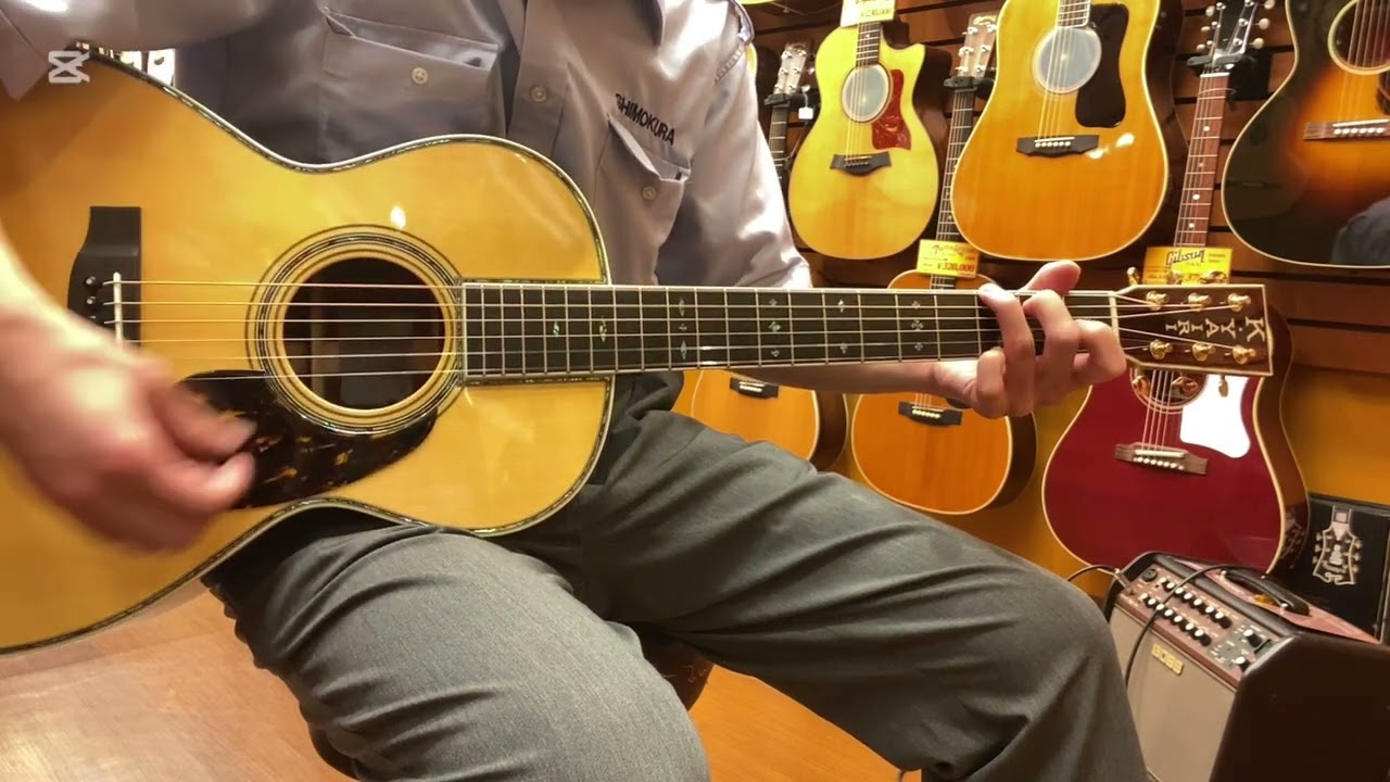 K.Yairi YF-OO45 Custom 2本の個体を弾き比べてみました！