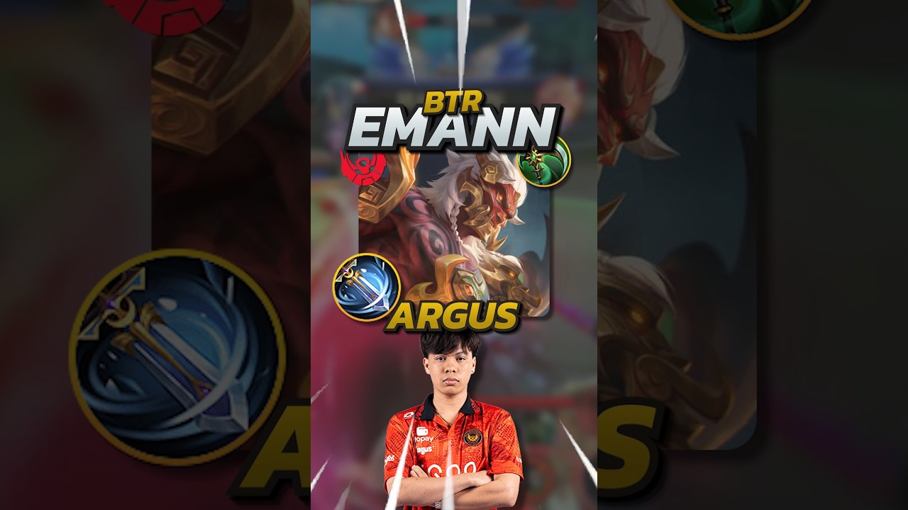 Сборка BTR Eman Argus! Легенды мобильных устройств #mobilelegends #mlbb #gaming #mlbbcreator