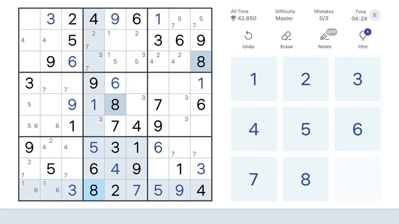 Most Solvers Get Stuck Right Here in Sudoku.  Watch How Logic Breaks This Sudoku Open.