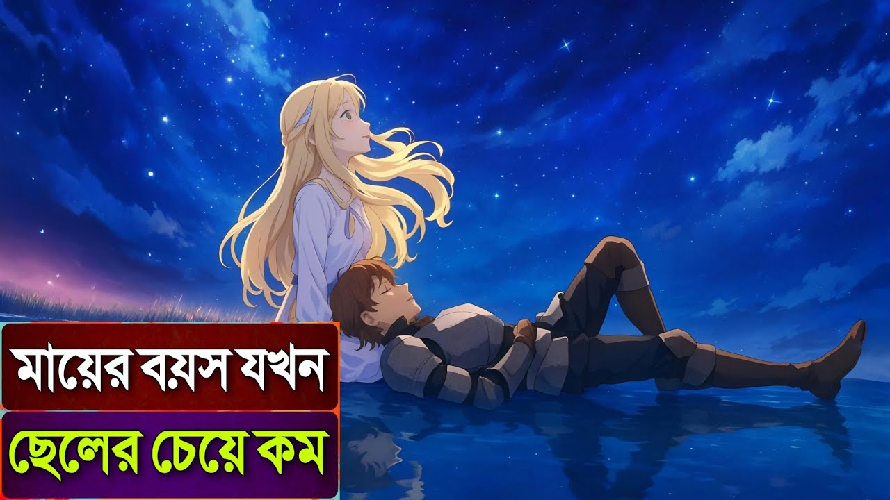 ১৮ বছরের মায়ের ৮০ বছরের সন্তান 😵 Anime Movie Explained In Bangla |