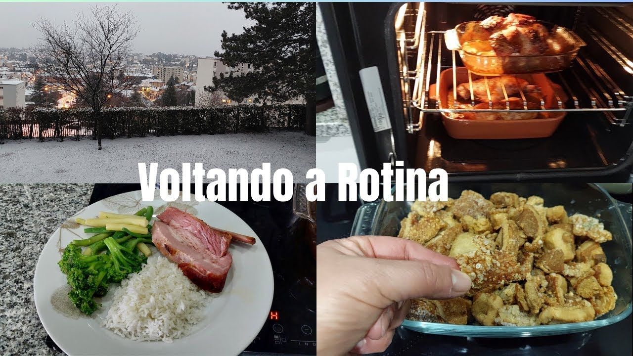 Torresmo na Panela de Pressão & Voltando a Rotina