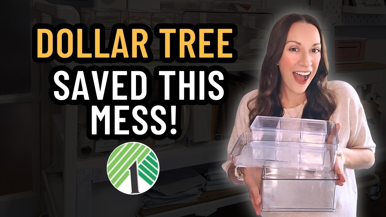My Etsy Shipping Supplies Were a Mess&mdash;Then I Went to Dollar Tree