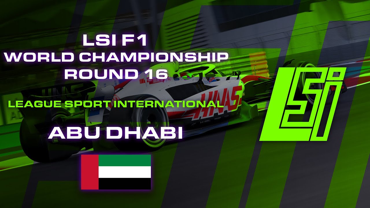 LSI | F1 World Championship | Round 16 | Abu Dhabi GP