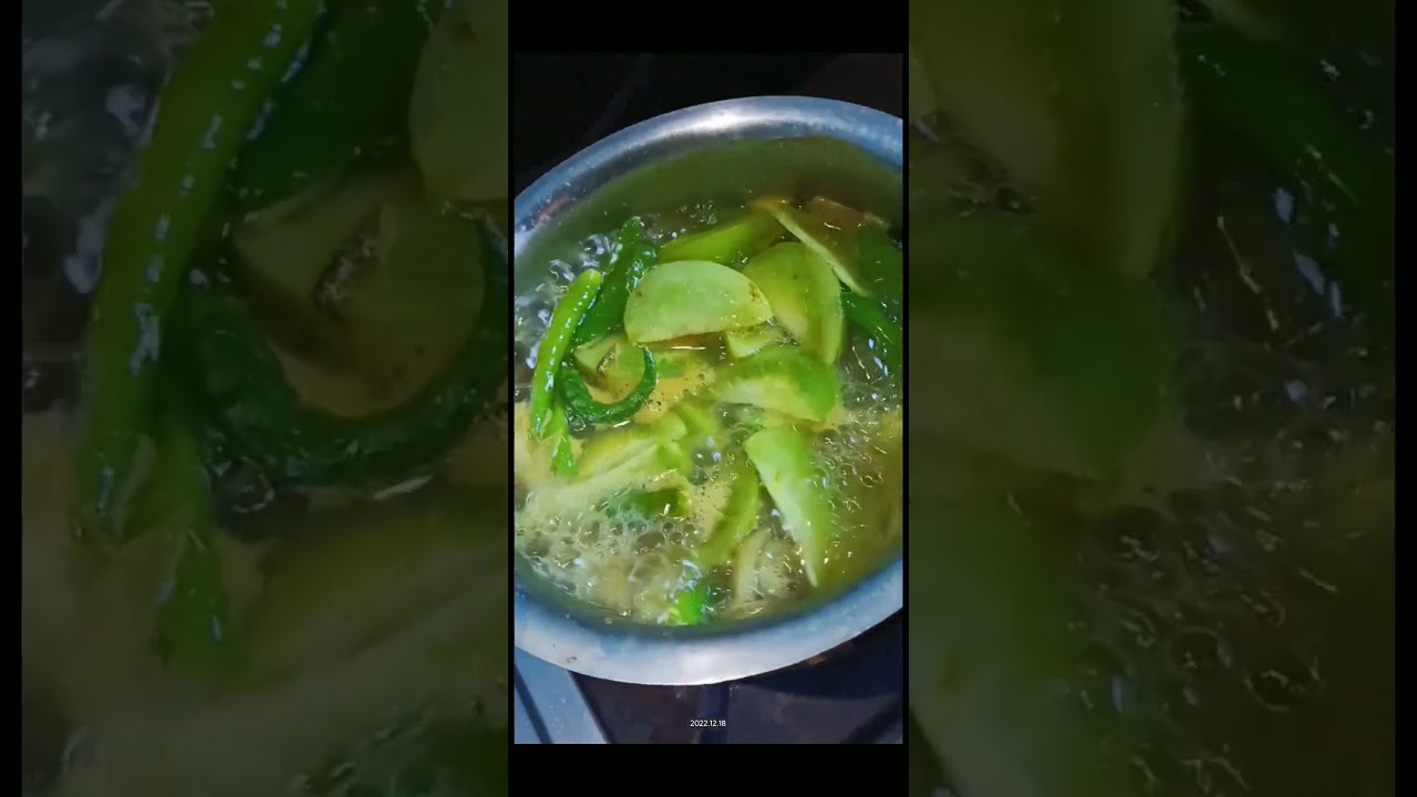 Tripuri Dish (Gudok/गुदक ) #curry #tripuriandish #turmeric #greentomato #recipe