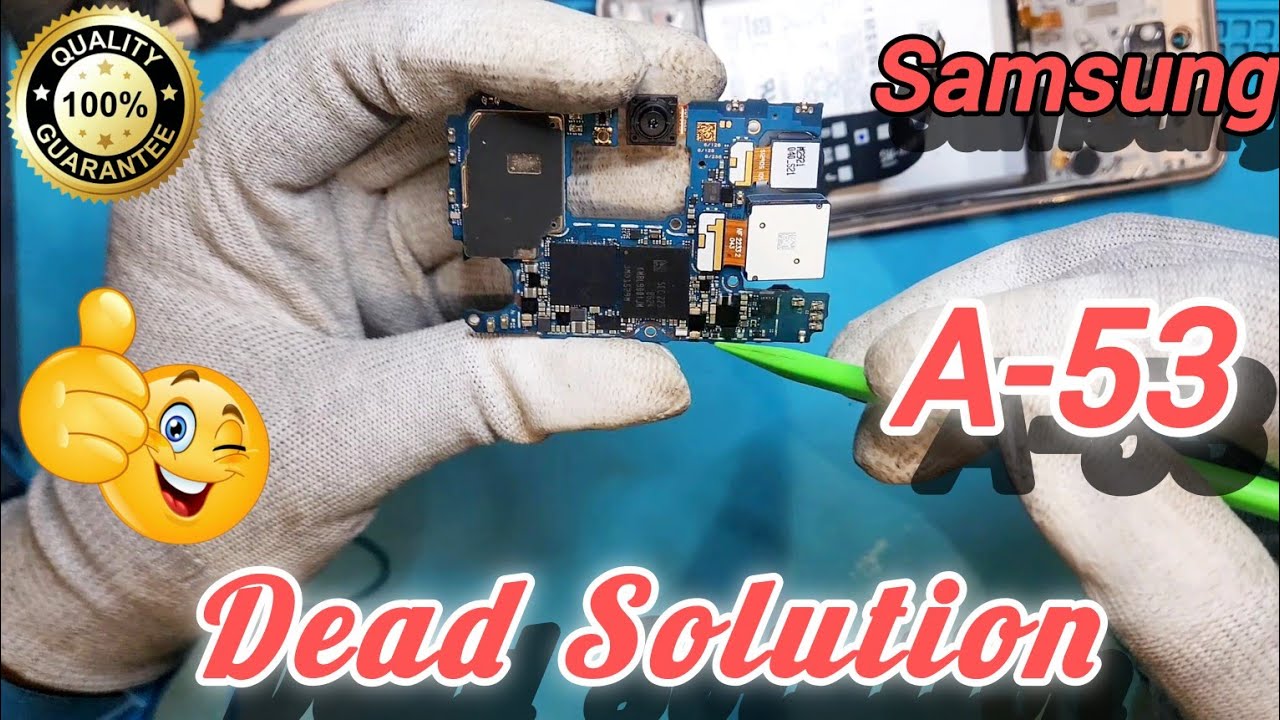 samsung A53 full board dead problem solution #mobileengineer