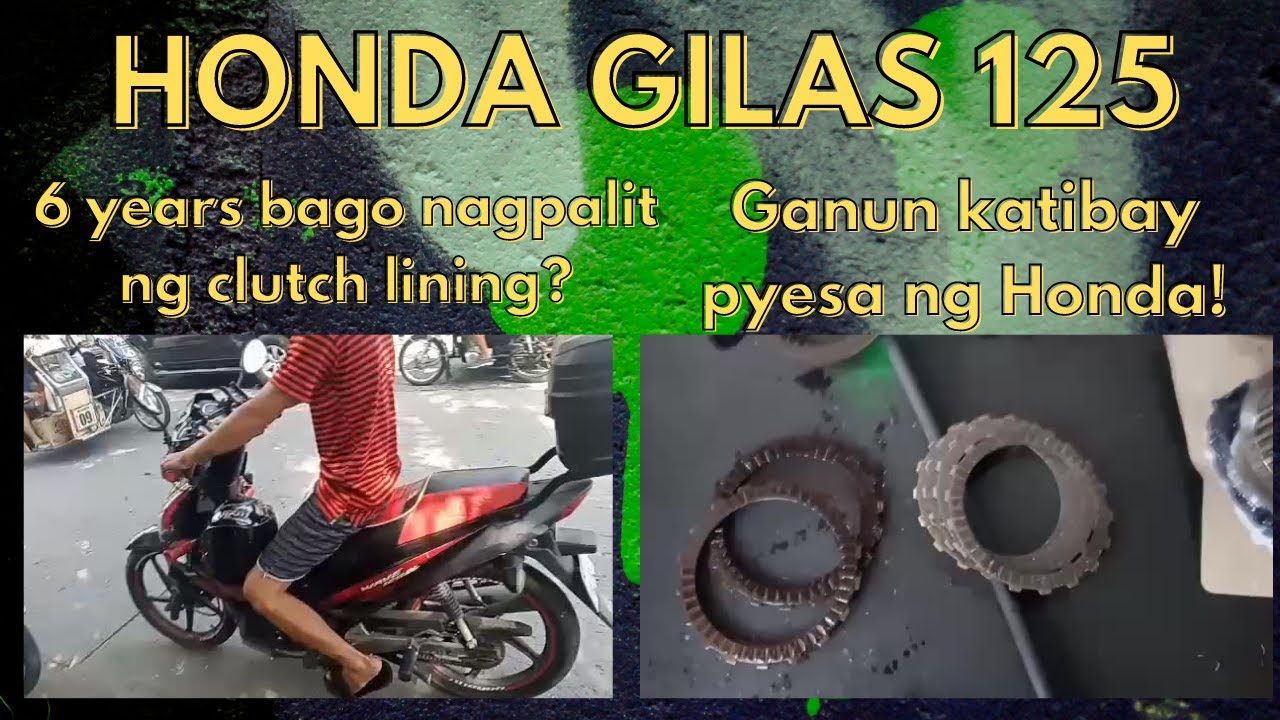 Honda Gilas 125 | Clutch Lining Replacement | 