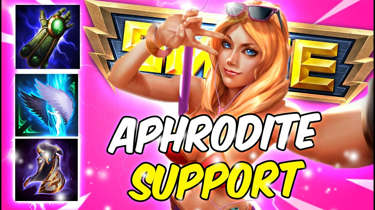 BEST MASTERS APHRODITE SUPPORT BUILD - SMITE MASTERS CONQUEST