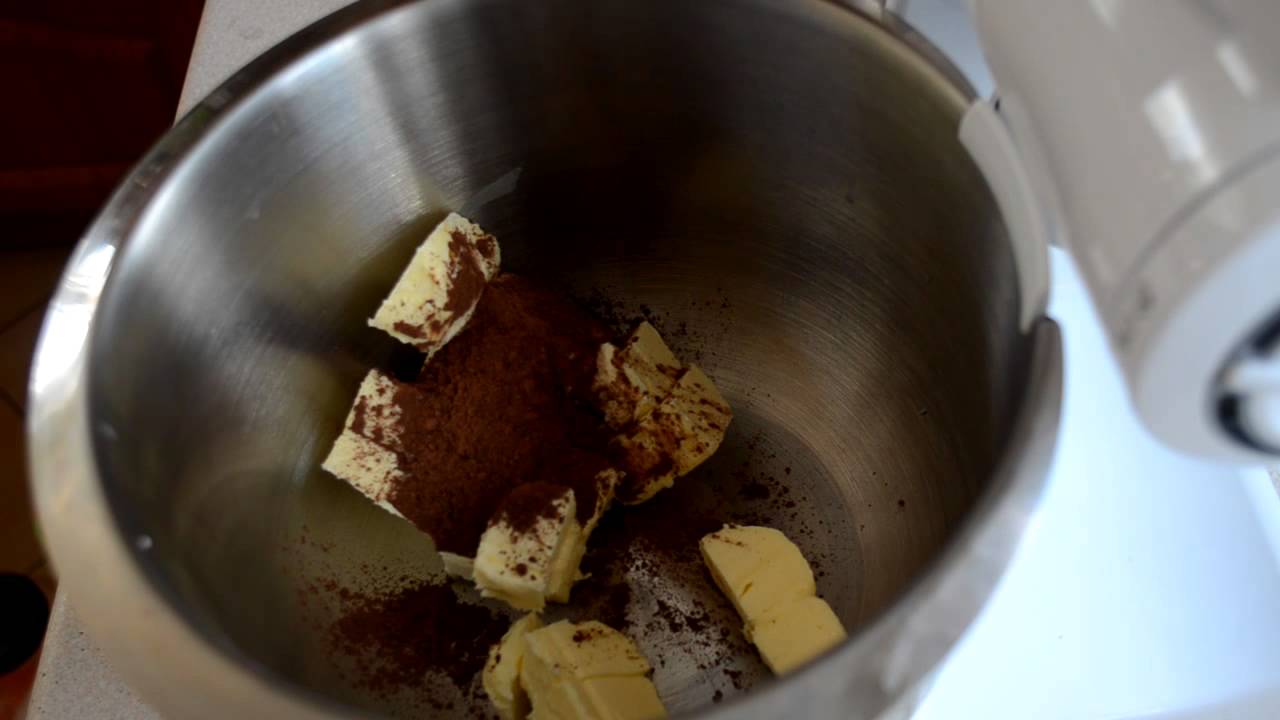 Wafle z masą kakaową