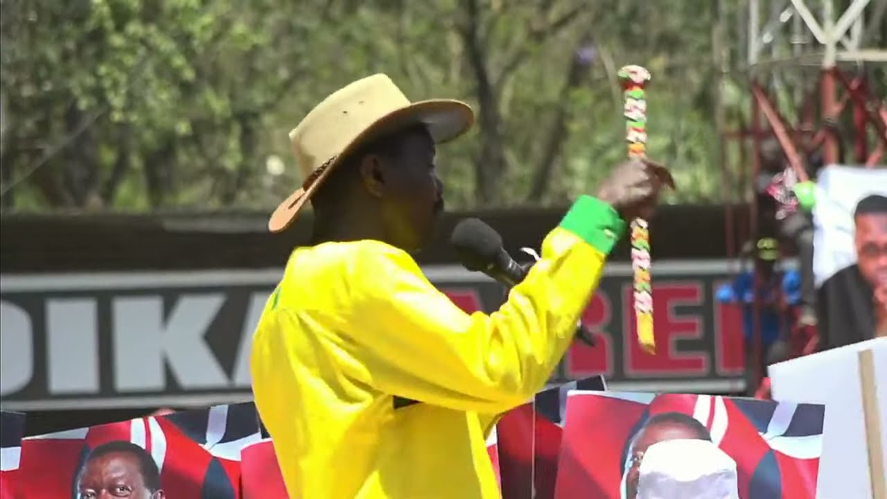 Governor Mandago brings Nakuru to a stand still with his powerful dancing style!