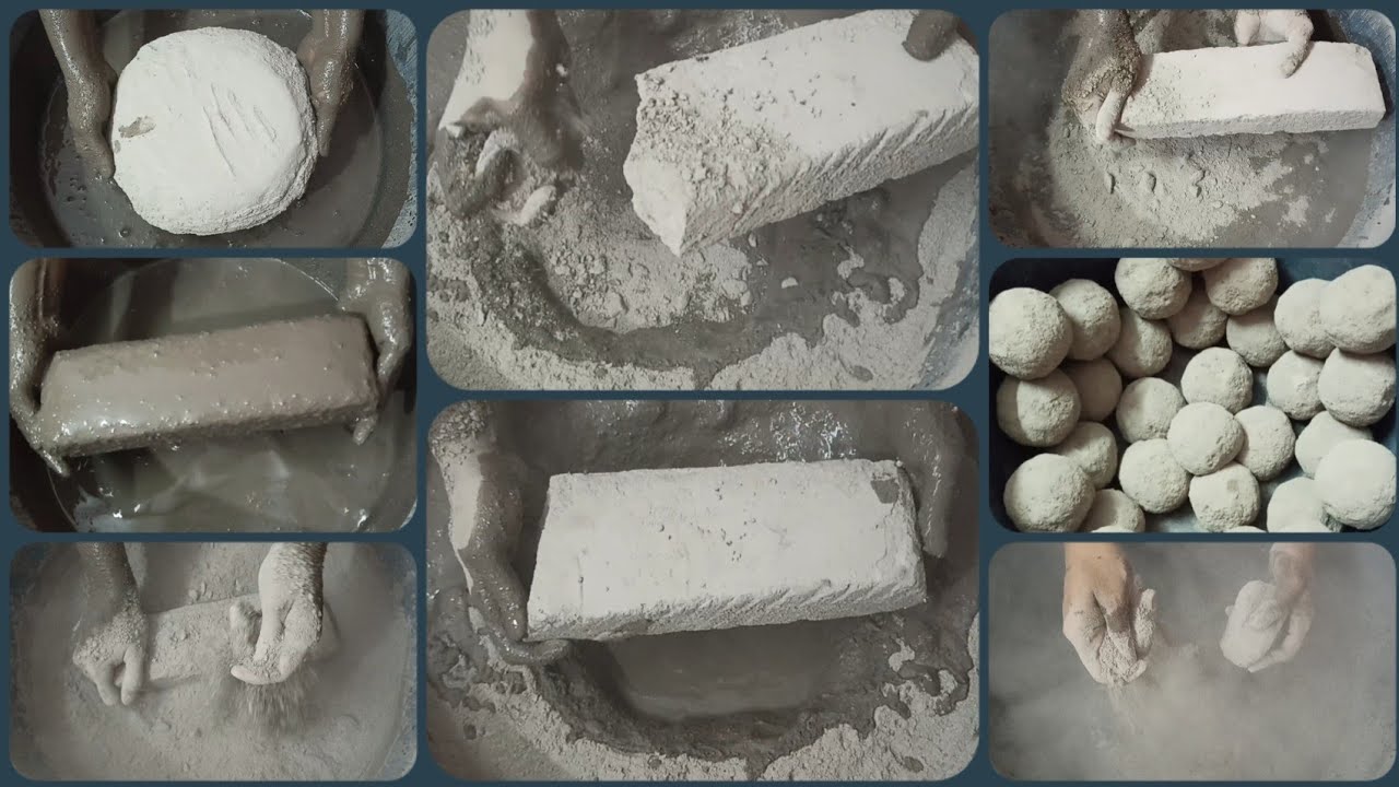 9K Celebration🎊🥳 Video 2/6 || Soft Dusty🌪️ Amazing New Reform of All 32 Textures Dry+💦Crumbling ASMR