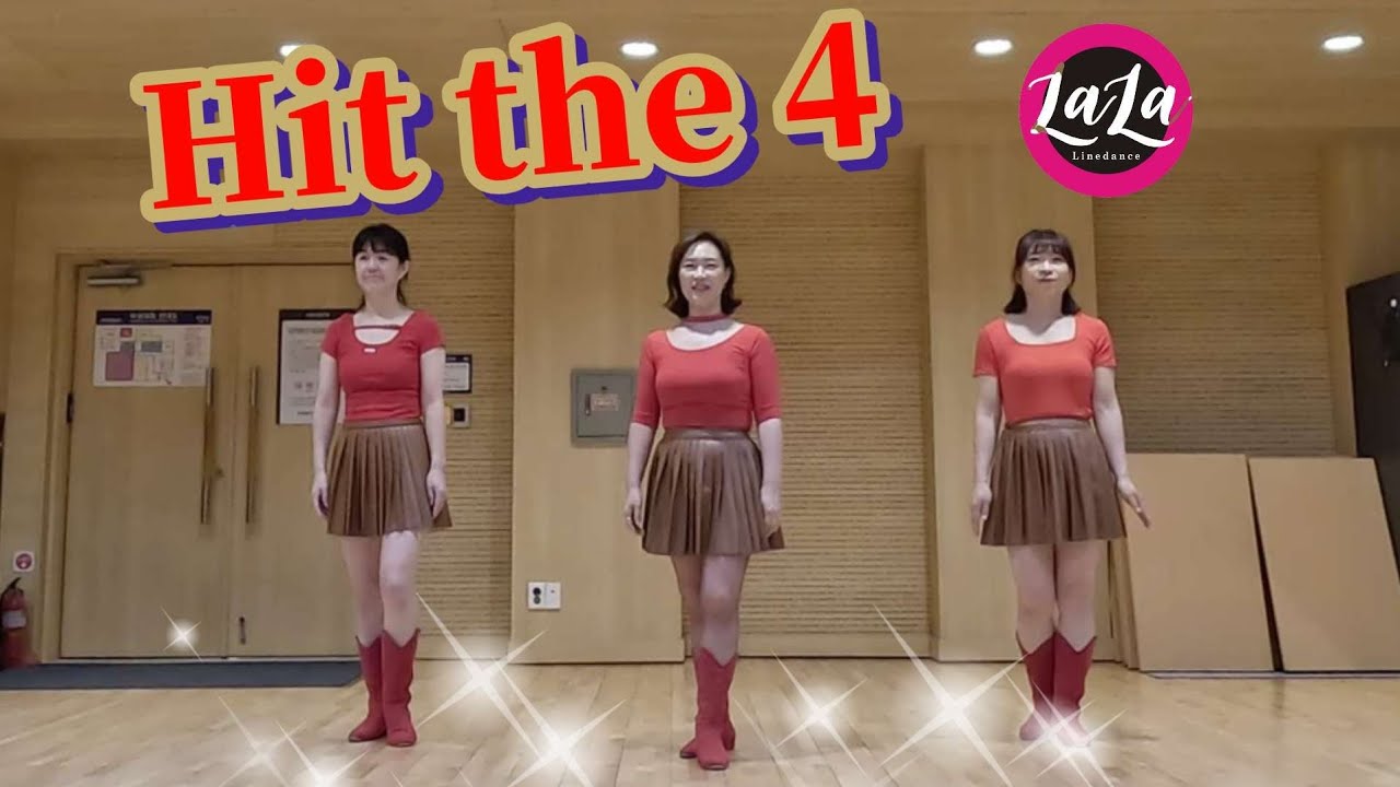 Hit the 4 linedance/힛더포 라인댄스/김라윤 라라라인댄스 민라인댄스코리아 강원춘천지부 