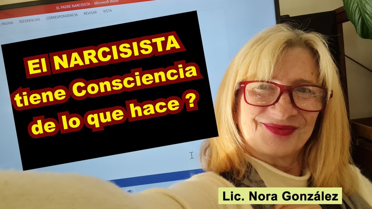 El NARCISISTA tiene Consciencia de lo que hace ?