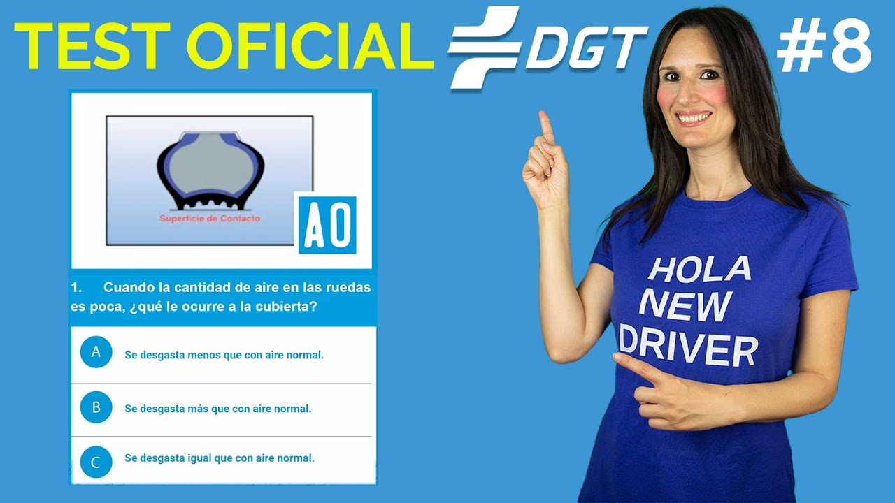🔴 ESTRENO: 10 PREGUNTAS DEL EXAMEN TEÓRICO 08 de conducir #08 + TEST DESCARGABLE DGT