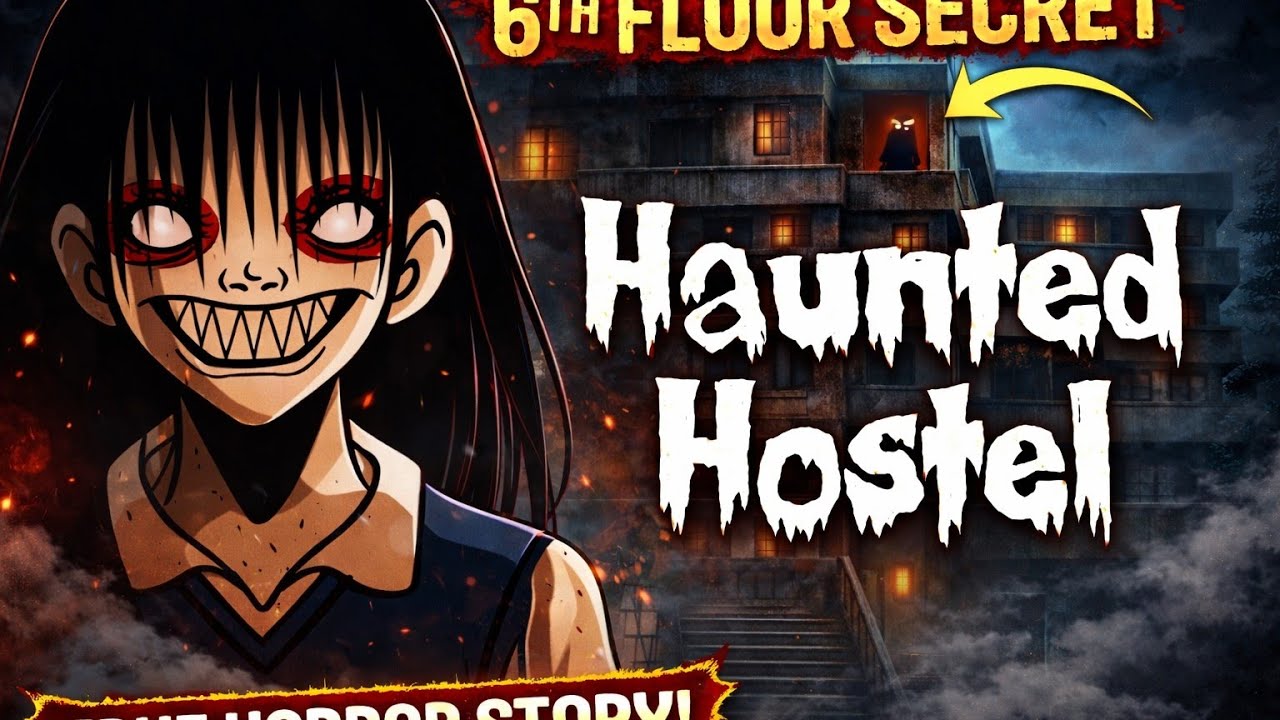 HAUNTED HOSTEL KA RAAZ 😱6TH FLOOR SECRET |REAL STORY @hauntedpumpkinb4u 