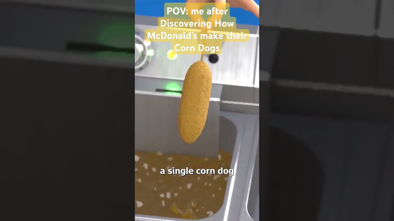 POV: McDonald's Corn dogs🤣💀 #funny #memes #comedy #food #theananthshow