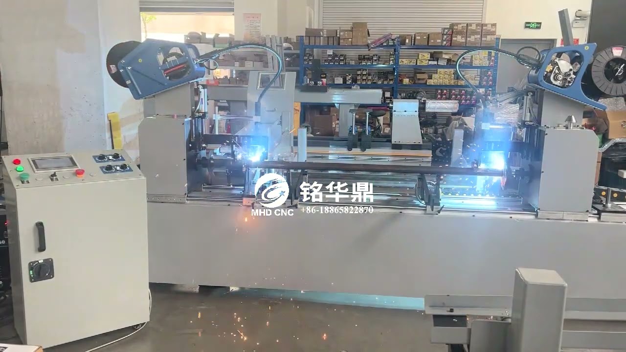 automatic telescopic props welding machine 2