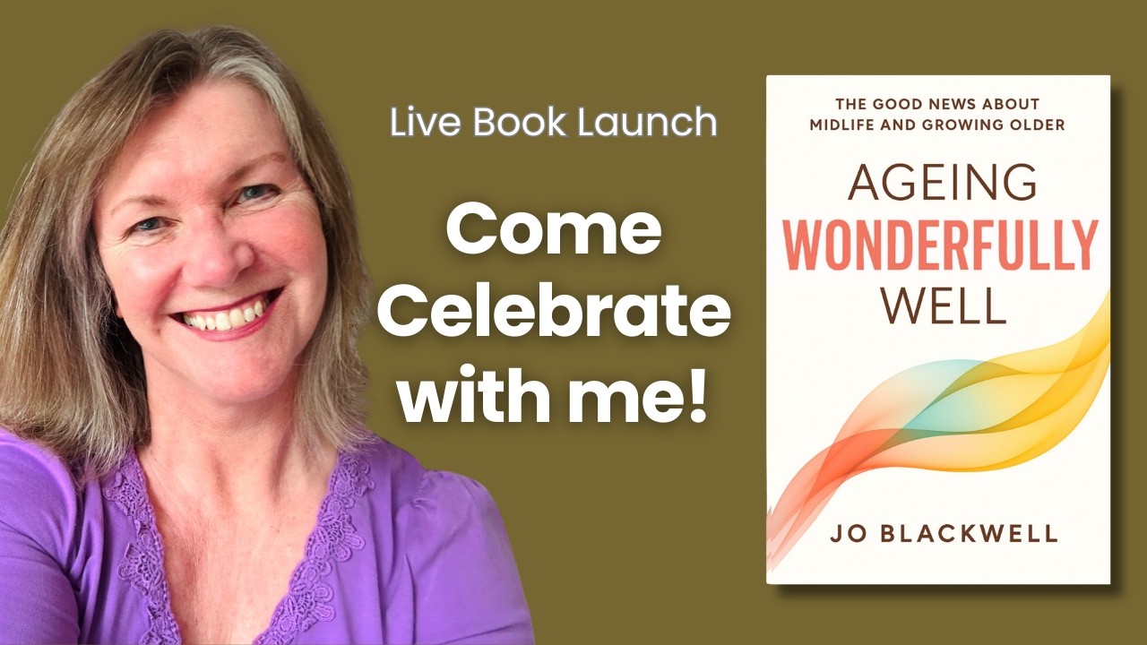 Replay | Live Book Launch – Ageing Wonderfully Well