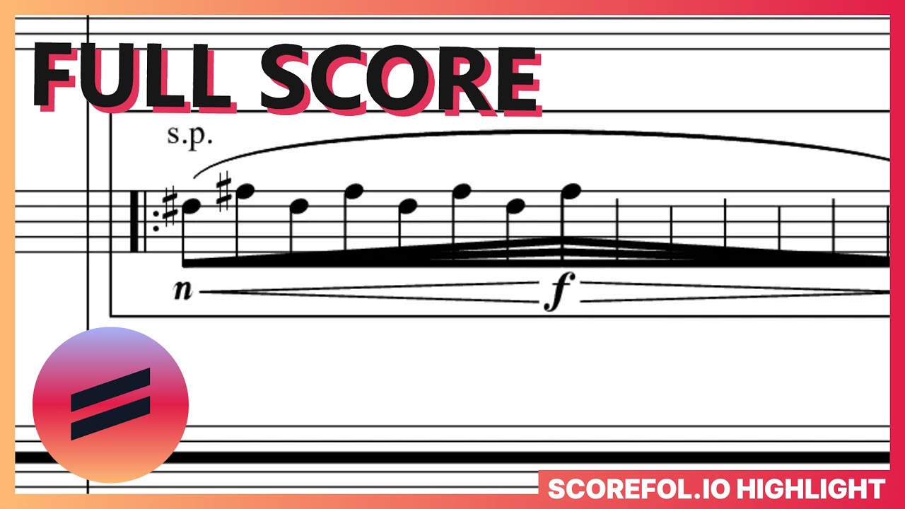 Ty Bloomfield — false light [w/ score]