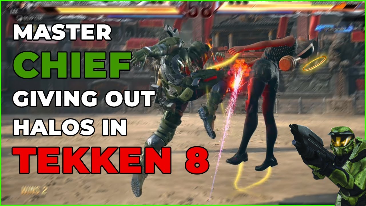 MASTER CHIEF GIVING OUT HALOS IN TEKKEN 8 😤