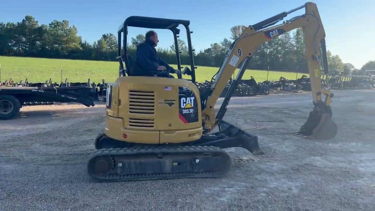 2019 Caterpillar 303.5E2 CR Mini Excavator