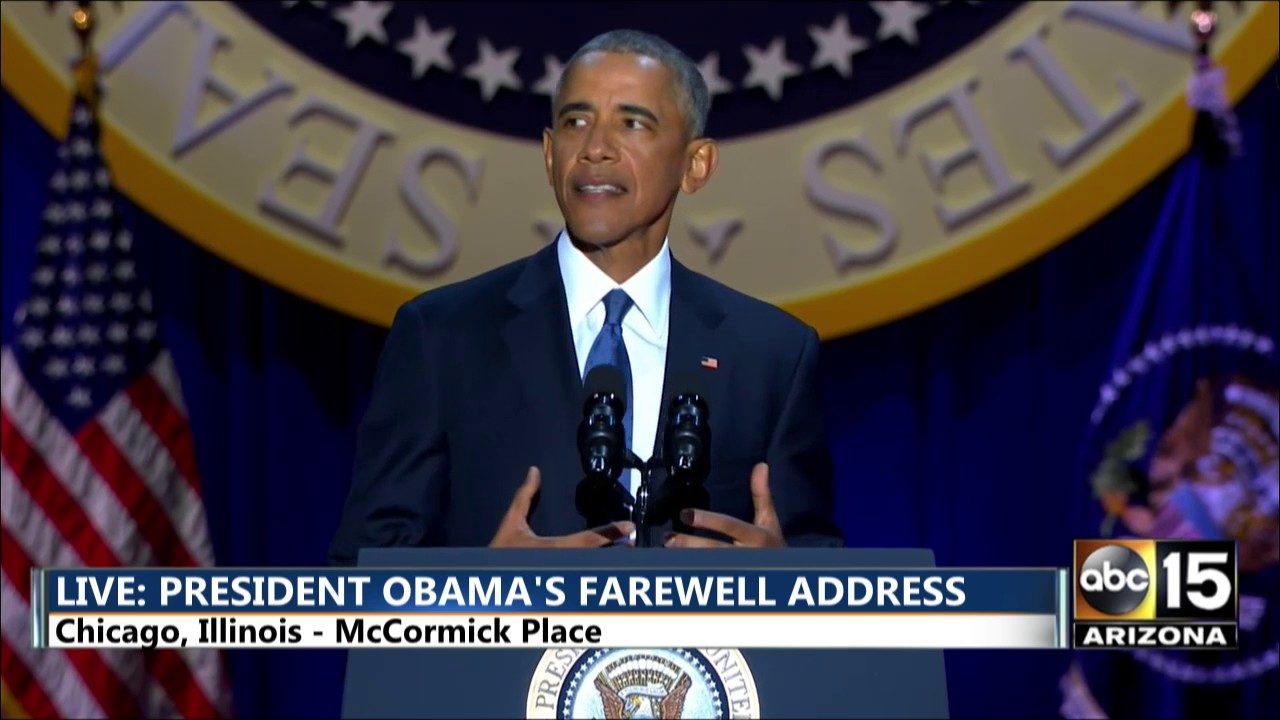 FULL: President Barack Obama's Farewell Address in Chicago
