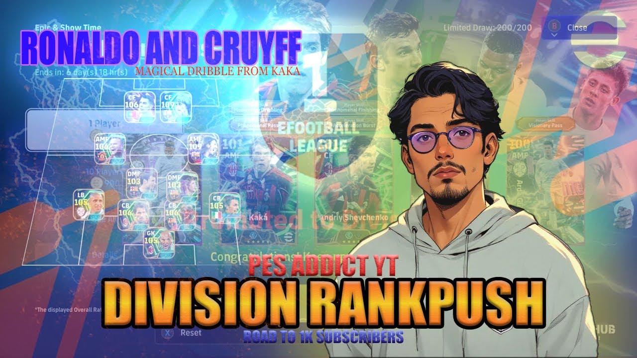 BLITZ & WILLPOWER | DIVISION RANKPUSH | GIVEAWAY | EFOOTBALL26 | PES