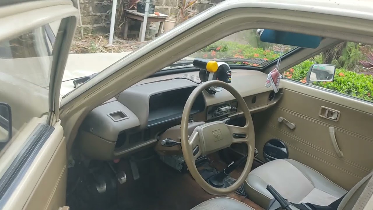 1981 Toyota Starlet north to south